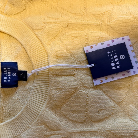 Roller Rabbit x Target Butter Yellow Sweater - Picture 3 of 3